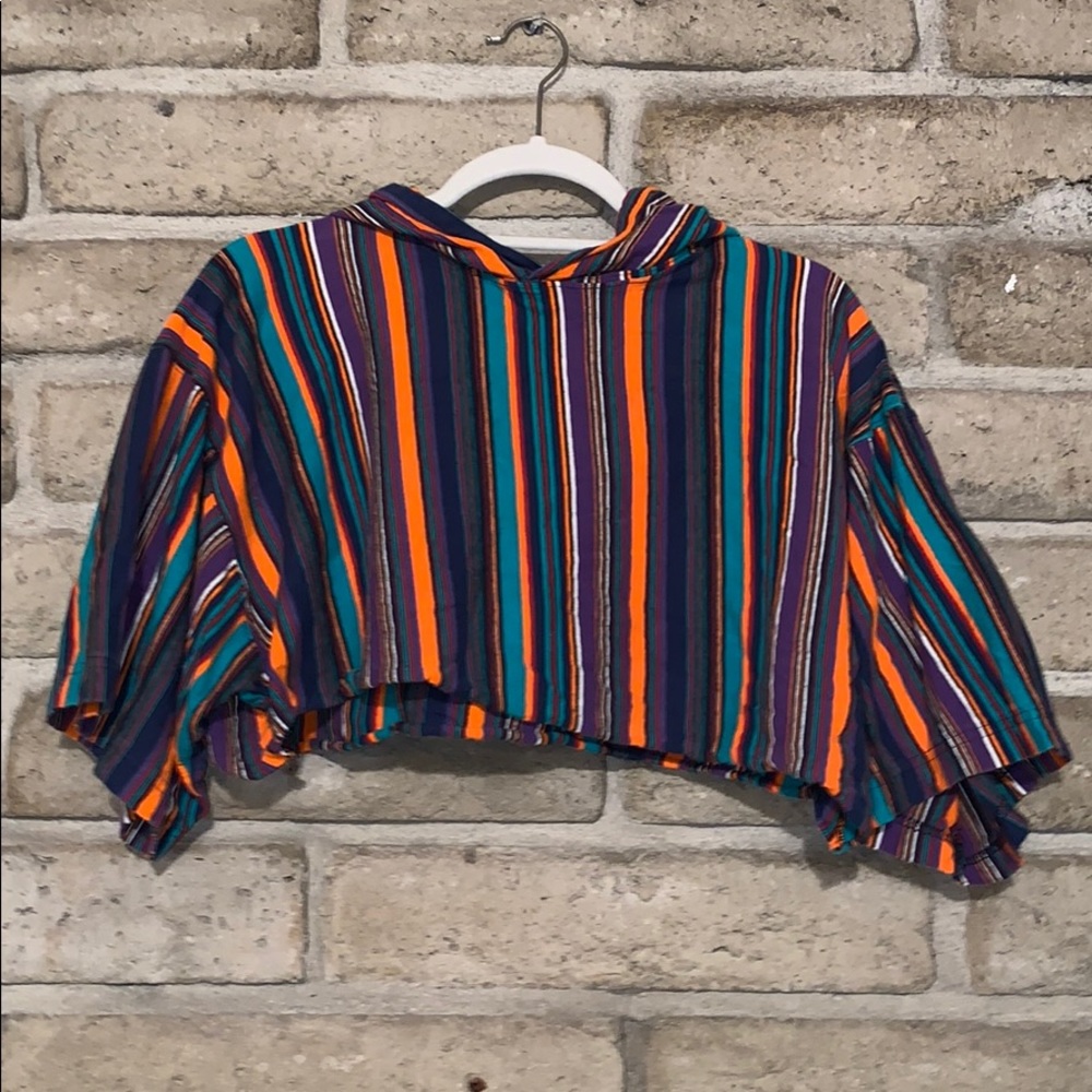 VINTAGE crop sweat shirt